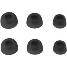 3 par mjuka hörsnäckor i silikon öronproppar täcka öronsnäcka för jabra elite 75t/ elite 65t/ aktiva/sport evolve hörlurar