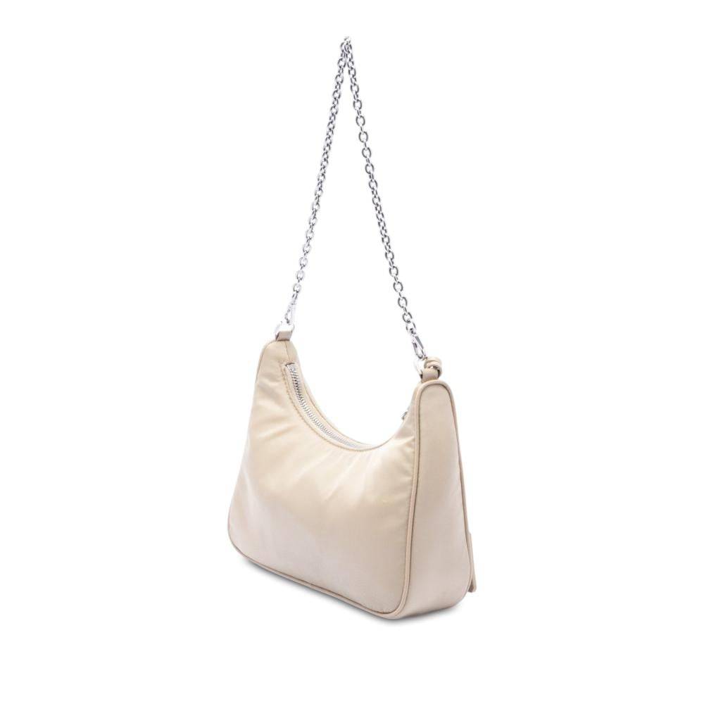 Prada Vintage Prada Shoulder Bag L 12cm x W 21.50cm x D 6cm - Skuldertasker Nylon hos Magasin.
