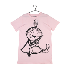 Mumin Oversize t-shirt/nattlinne lilla My Rosa: 146/152