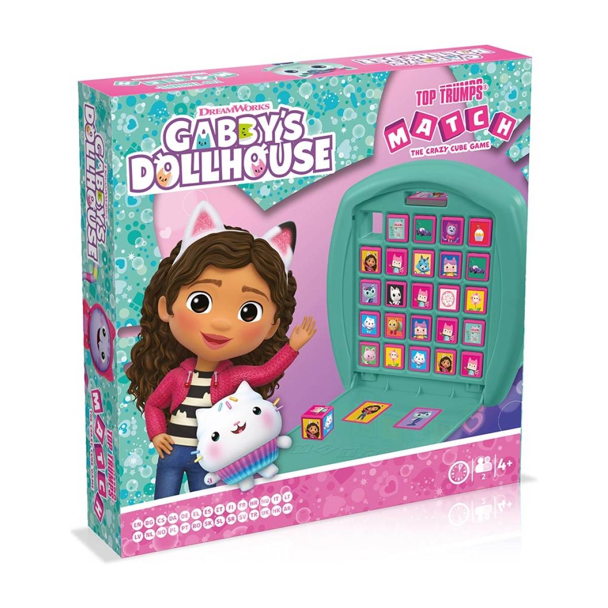 Kortspel Match Gabby’s Dollhouse Nordisk/EN