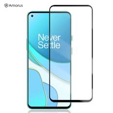 OnePlus 8T - AMORUS hærdet beskyttelsesglas full glue med komplet dækning