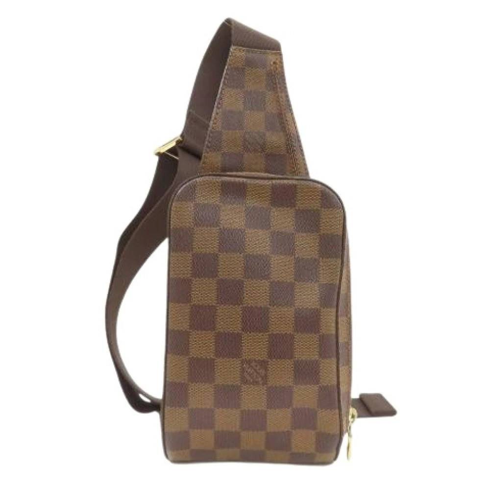 Louis Vuitton Vintage Pre-owned Damier Canvas Sling Taske - Vintage - Dame - Brun - ONE SIZE -