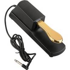 Piano keyboard sustain demper pedal for roland korg elektrisk piano elektronisk orgel synthesizer gyh - Guld-