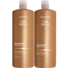 Wella Professionals Ultimate Smooth Shampoo 1000 ml & Conditioner 1000 ml