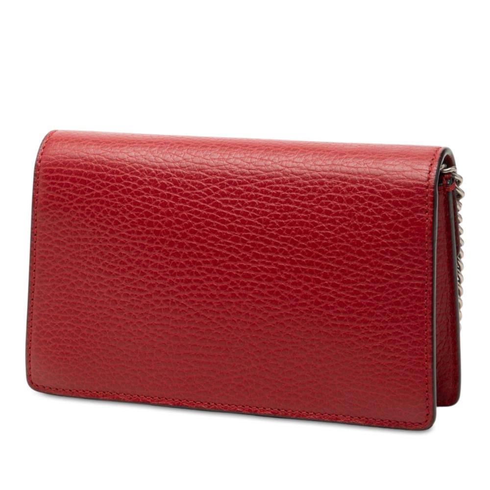 Gucci Vintage Dionysus Stl. - Axelremsväskor Från Magasin - Red (L 10cm x W 16.50cm x D 4cm)