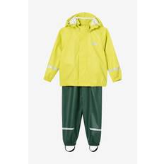 Helly Hansen - Regnsæt K Bergen 2.0 PU Rainset - Grøn - 98