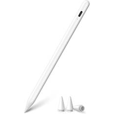 Styluspen til iPad 2018-2023, Palm Rejection/Tilt-følsomhed/Magnetisk iPad-pen