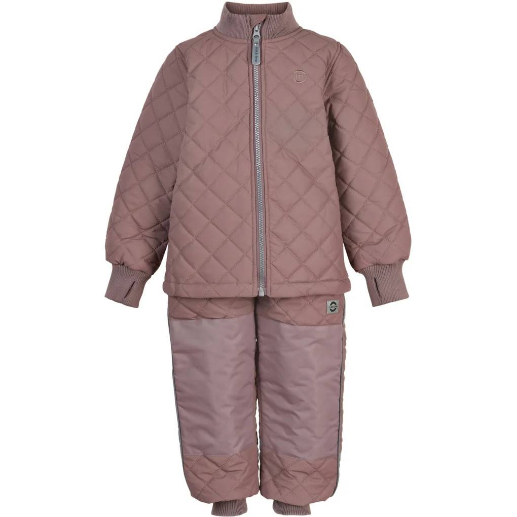 Mikk-Line Duvet Termosæt Fleece Twilight Mauve (Størrelse: 116).