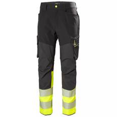Helly Hansen ICU BRZ servicebukser full stretch, Ebony/Hi-Vis Gul