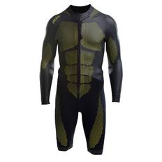 Colting Wetsuits Men's Swimrun Wetsuit Sr03 Black/Yellow, ML