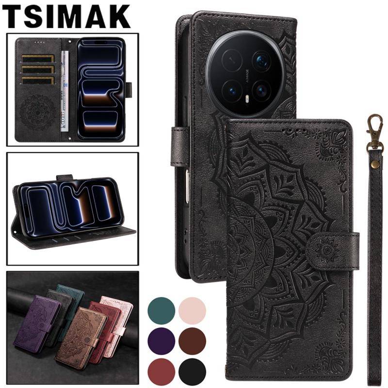 Läderfodral för telefon för Honor Magic 8 Pro Magic8 Lite 4 5 6 7 Lite 8 Pro Magic7 5G Plånbok Flip-fodral för Honor X7 X8 X9 4G Coque