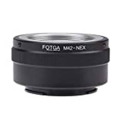 Hersmay M42-NEX E-Mount objektivadapter för 42 mm Mount-objektiv för Sony E-Mount a7 IV a7 II III a7R II a7R III a7S a7S II a7S III a9 a9ii a7R a7riii a7r iv a6600 a6500 a6300 a6000 a6400