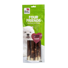 Four Friends Twisted Stick Lamb 25cm 4st