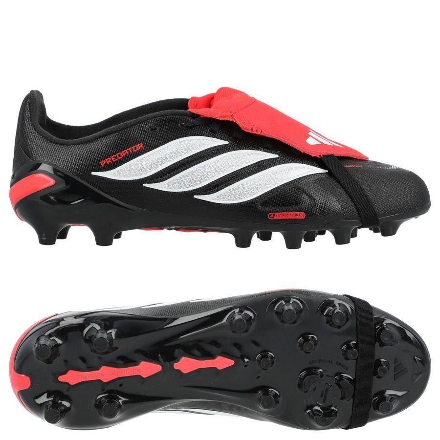 adidas Predator League Fold-over Tongue Ag Immortal Dna - Svart/vit/lucid Red Barn - Konstgräs (Ag) - ['Svart'] (31)