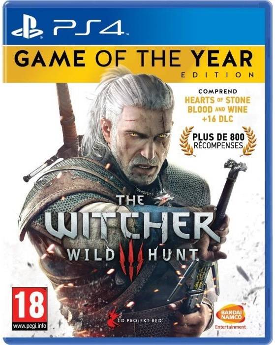 BANDAI NAMCO Entertainment The Witcher 3: Wild Hunt - Game of the Year Edition, PS4 Engelska PlayStation 4