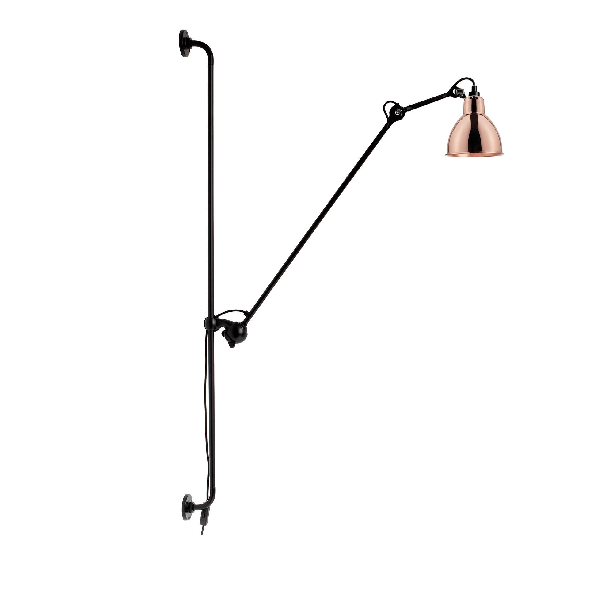 DCWéditions - Lampe Gras No214 - Round, Koppar - Vägglampor - Bernard-Albin Gras - Koppar