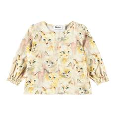 Molo Bluse - Elina - Aquarelle Cats - Molo - 3 år (98) - Bluse