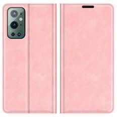 OnePlus 9 Pro - Flip læder cover / pung - Pink