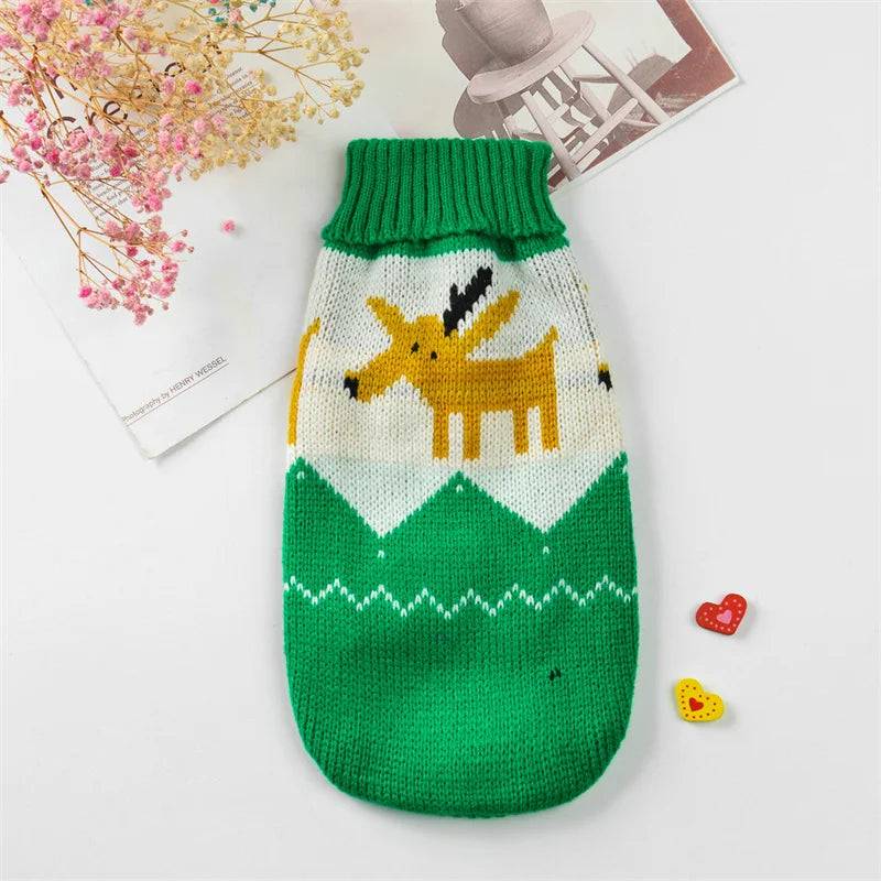 Warm Knit Dog & Cat Sweater - 1 / 14-suit 4.5-6.5kg / China Mainland (14-suit 4.5-6.5kg)