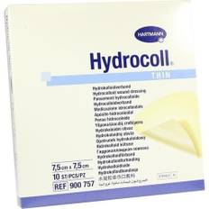 Hydrocoll Thin - 7,5 x 7,5 cm. Hydrokolloid Bandage, steril - 10 stk.