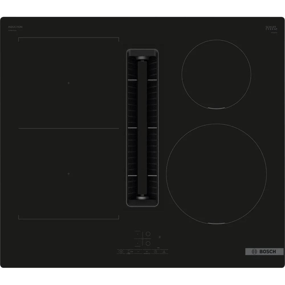 Bosch Series 4, Induction hob with integrated ventilation system, 60 cm