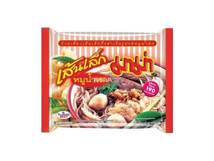 Mama Instant Rice Noodles Moo Nam Tok 55 g. - Instant nudler & kopnudler