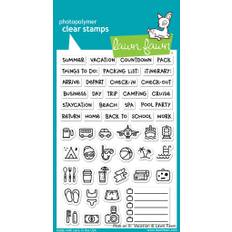 Lawn Fawn stempel – LF1422 – “Plan on it: Vacation”