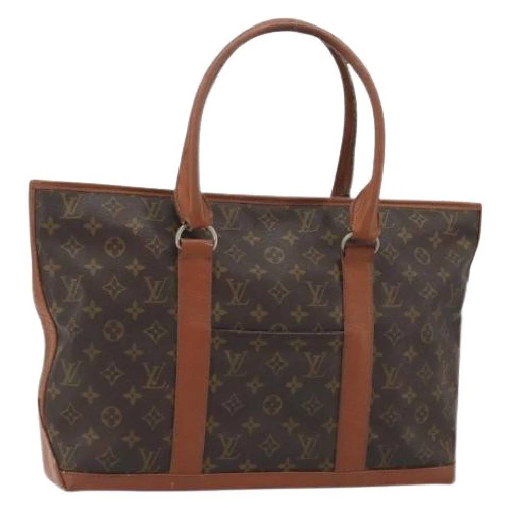 Louis Vuitton Vintage Pre-owned Monogram Tote Bag - Vintage - Dame - Brun - ONE SIZE - Uld