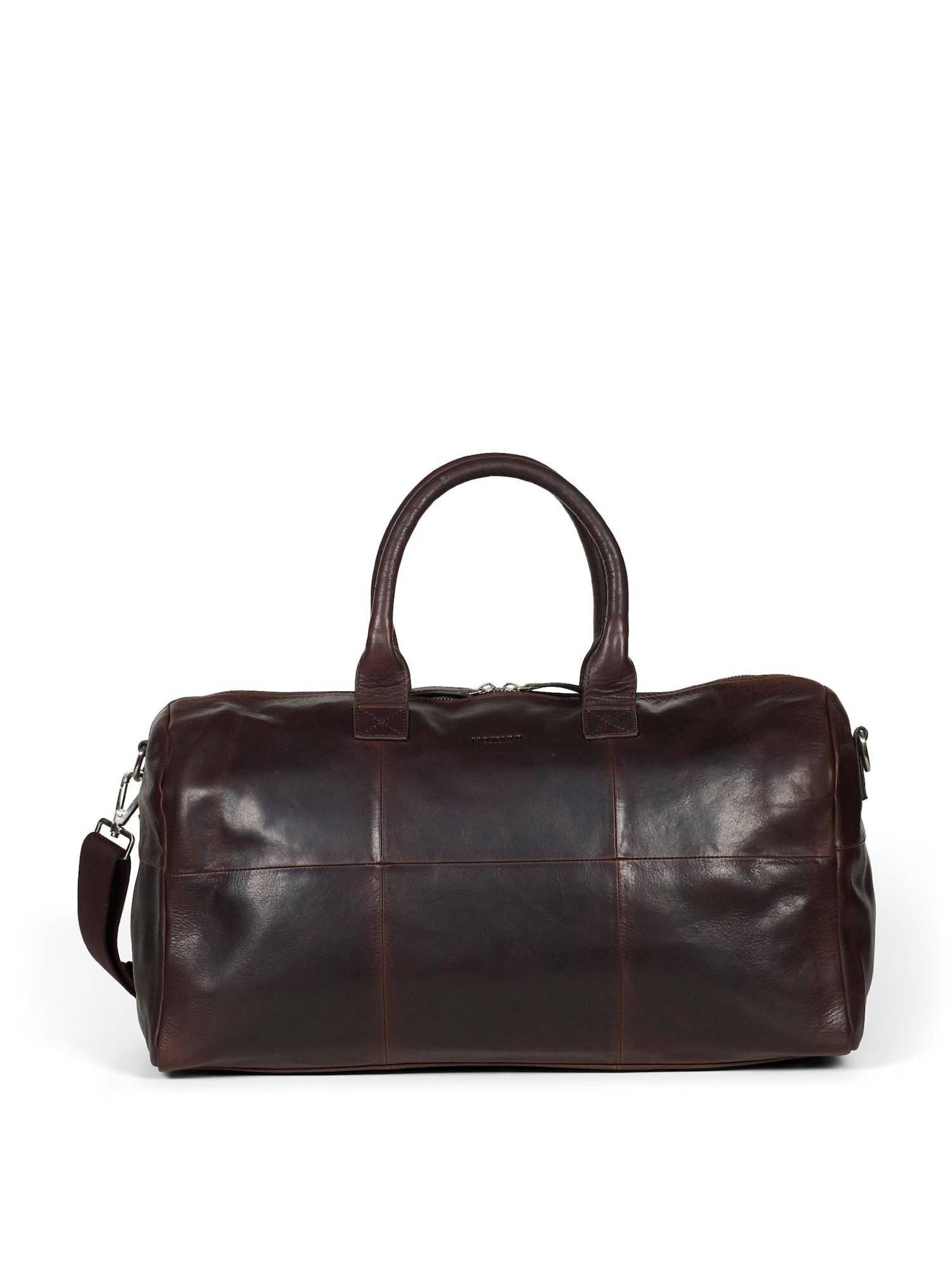 Howard London Weekendtaske 'Weekend Bag Sam Dark Brown'  mørkebrun