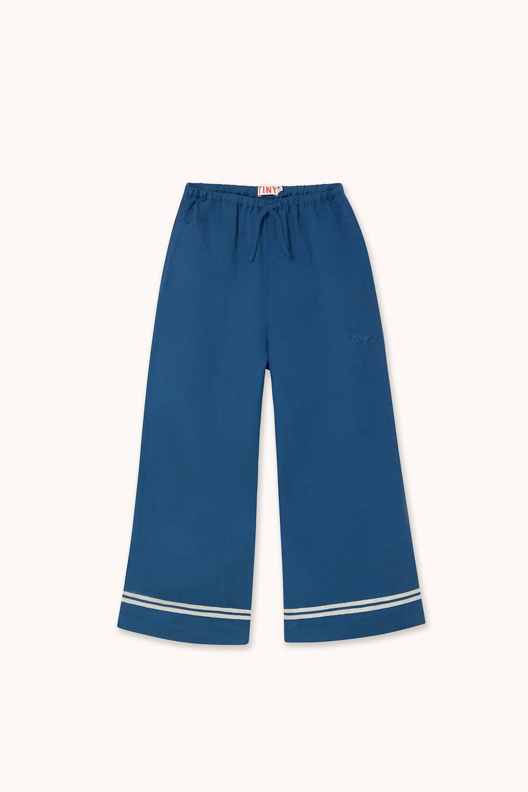 Tinycottons Stripes Vævede Bukser Light Navy Light Navy 6 Y Blå 6 år Piger