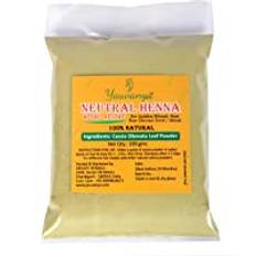 Yauvanya 100% rent Cassia (Neutral Henna) Pulver - 3X100 g för blond/gyllene hår