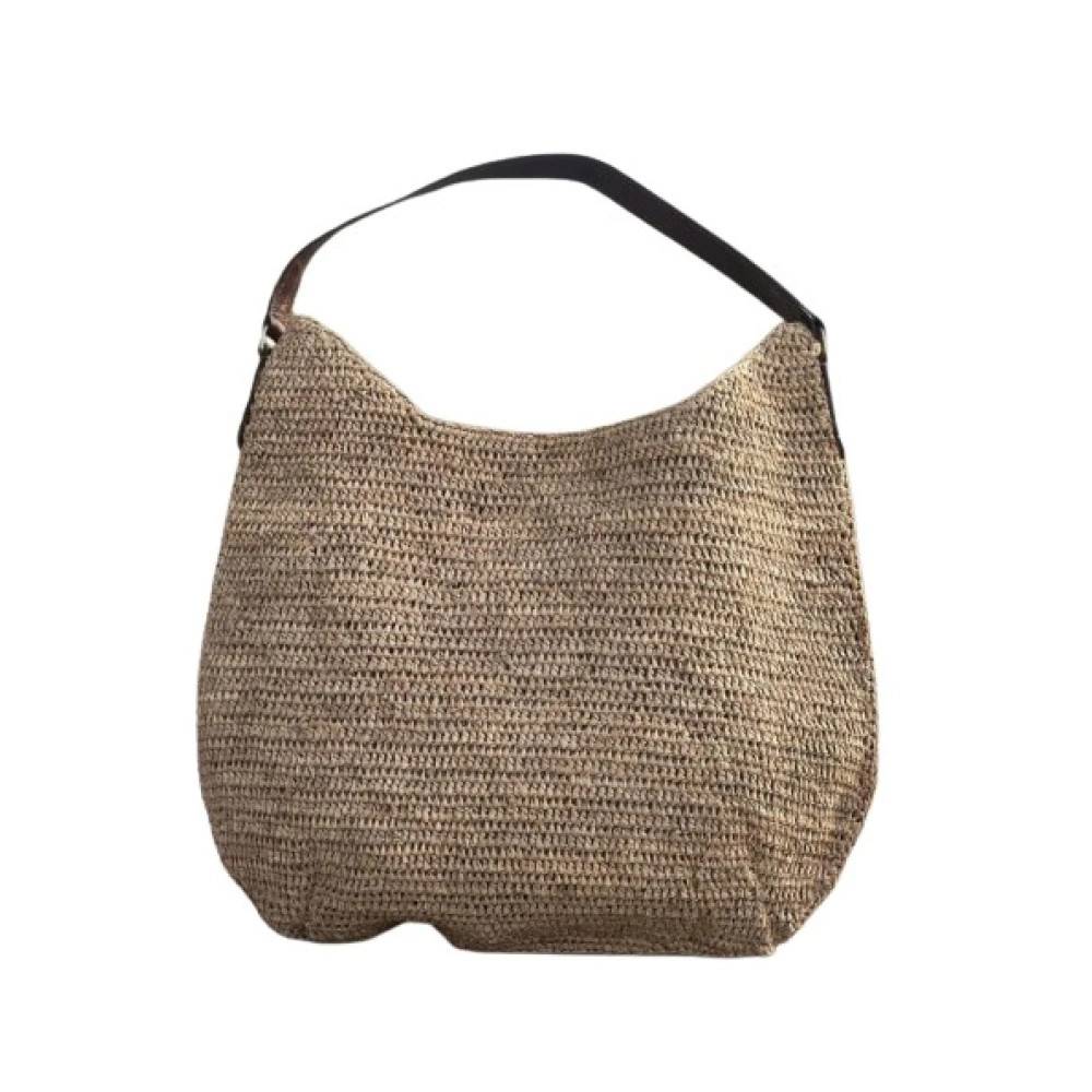 Ibeliv Meva Tote - Tasker - Dame - Brun - ONE SIZE - Bomuld