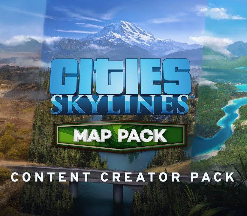Städer: Skylines - Content Creator Pack: Kartpaket DLC Steam CD Key (Steam / PC) – Ånga – Regionsfri