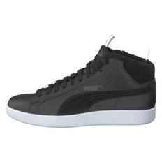 Puma Smash V2 Mid Wtr L Puma Black-dark Shadow- White, Unisex, Skor, Sneakers, höga sneakers, Svart, EU 41 (EU 41)