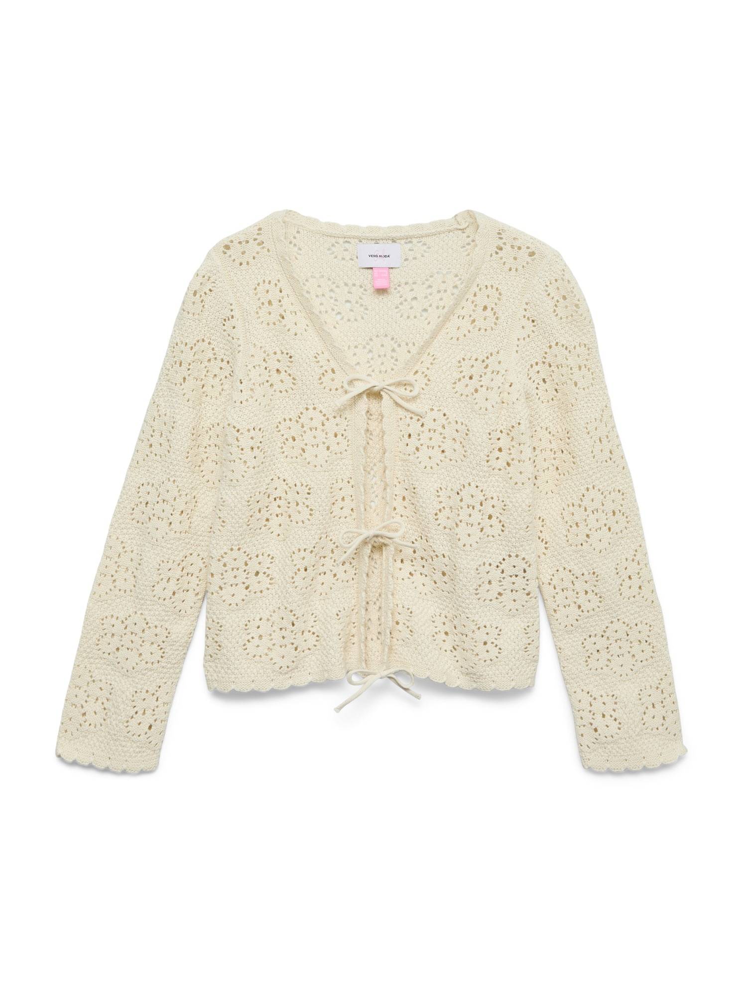 Vero Moda Girl Cardigan 'VMAVA'  beige