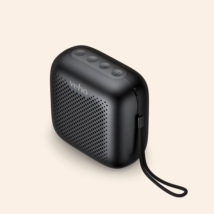 Vandafvisende bluetooth højttaler, Sort