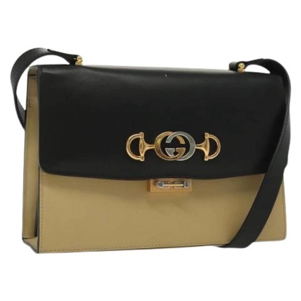 Gucci Vintage Pre-owned Laeder gucci-tasker - Vintage - Dame - Flerfarvet - ONE SIZE - Uld