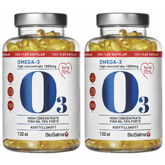 BioSalma Omega3 Forte dubbelpack 2x132 kapslar