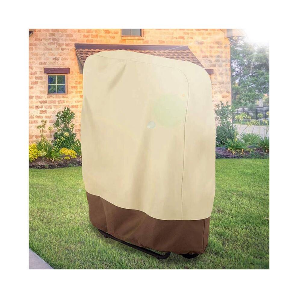 4X Outdoor Folding Deck Chair Cover Waterproof Balcony Outdoor Folding Deck Chair Garden Sunbathing Deck Chair Cover