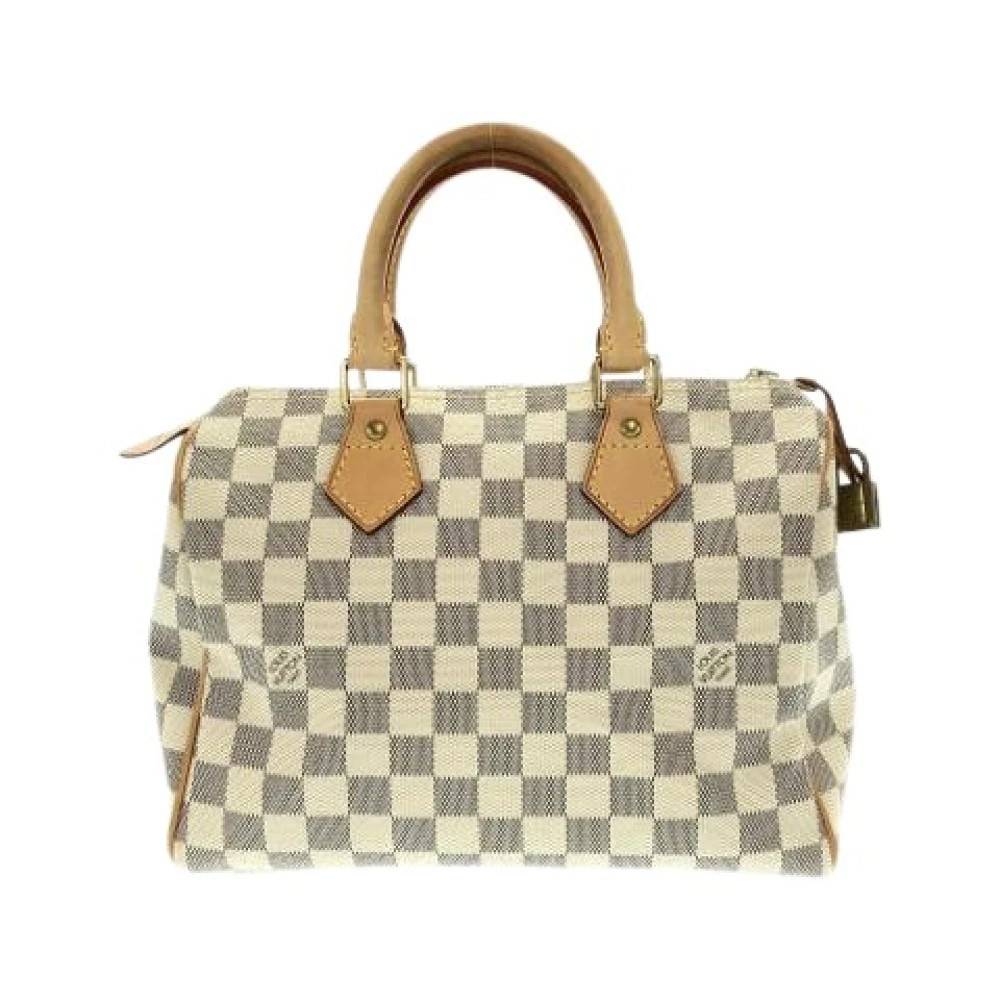 Louis Vuitton Vintage Pre-owned Boston Bag - Vintage - Dame - Beige - ONE SIZE - Uld