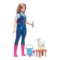 Barbie Veterinär Lantgårdsdocka Dockor Lekset Hrg42 film kläder get husdjur