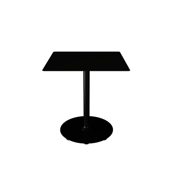 HOUE - Pico cafebord - 70 x 70 cm - Sort