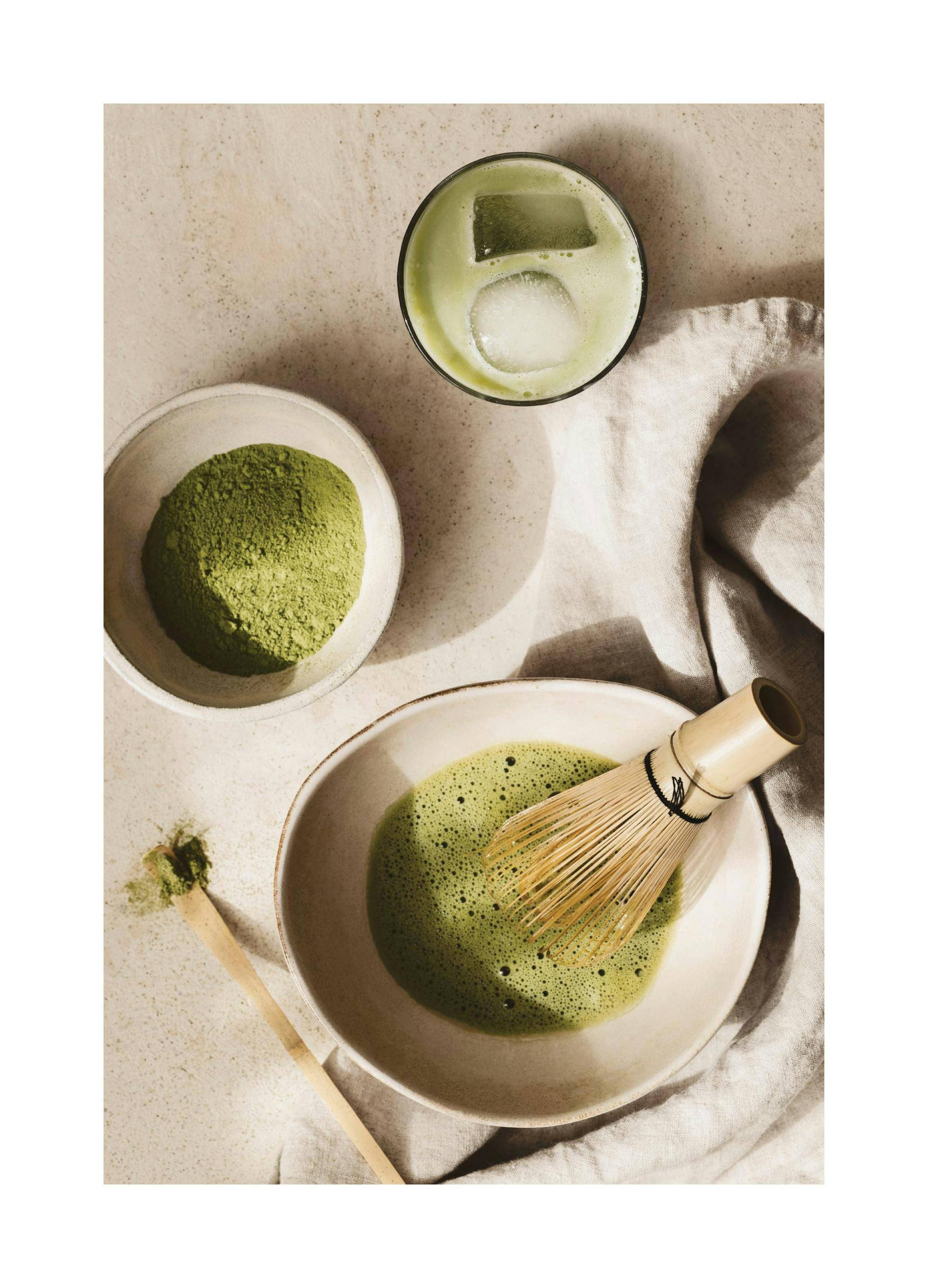 Matcha Powder Poster (30x40 cm)
