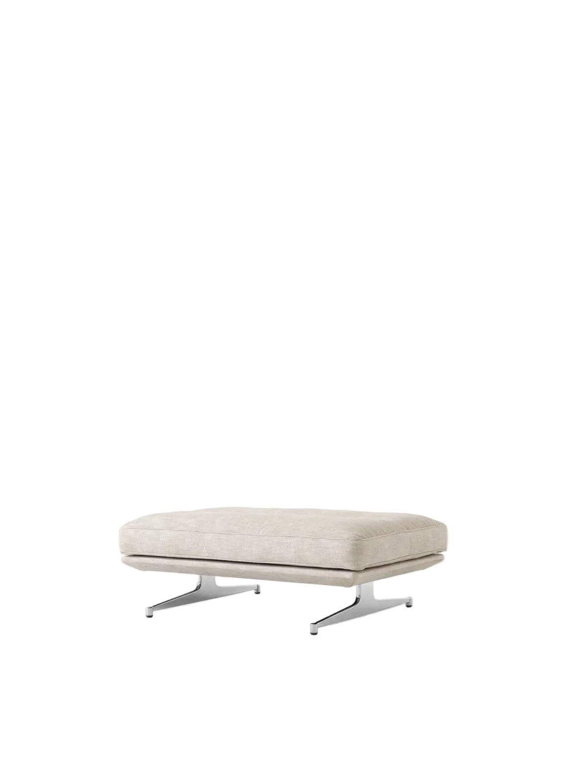 Inland AV32 Pouf fra &Tradition Clay 0011 - poleret stel - Jacobsen Plus