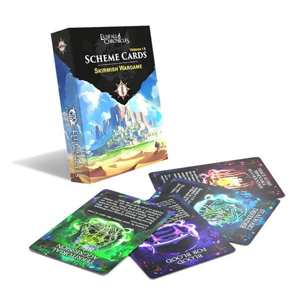 Eldfall Chronicles - Skirmish Miniatures Wargame - Scheme Cards Ver. 1.6