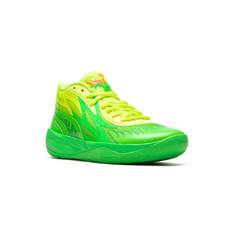 Puma Kids - x Nickelodeon Slime MB.02 sneakers - barn - gummi/Tyg/mesh - 5.5 - Grön