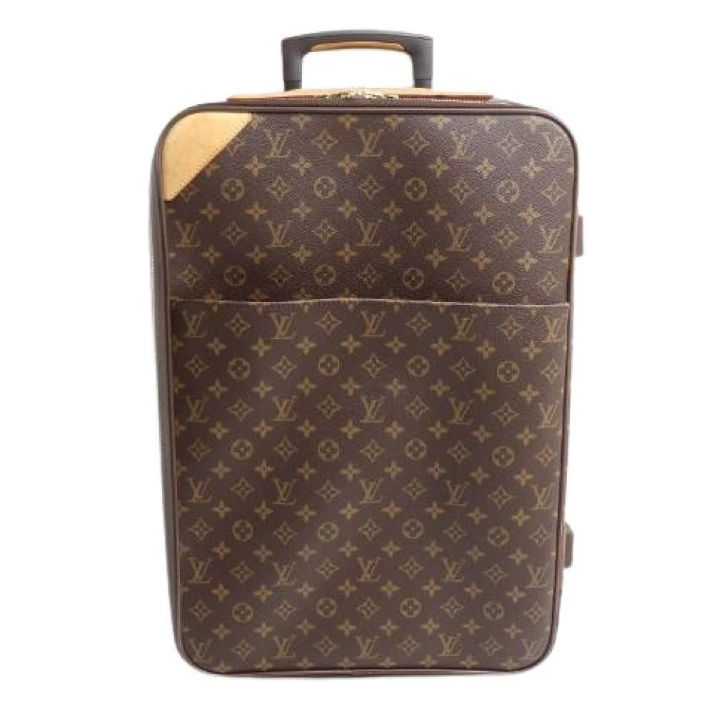 Louis Vuitton Vintage Pre-owned Pegase Monogram Suitcase - Vintage - unisex - Brun - ONE SIZE -