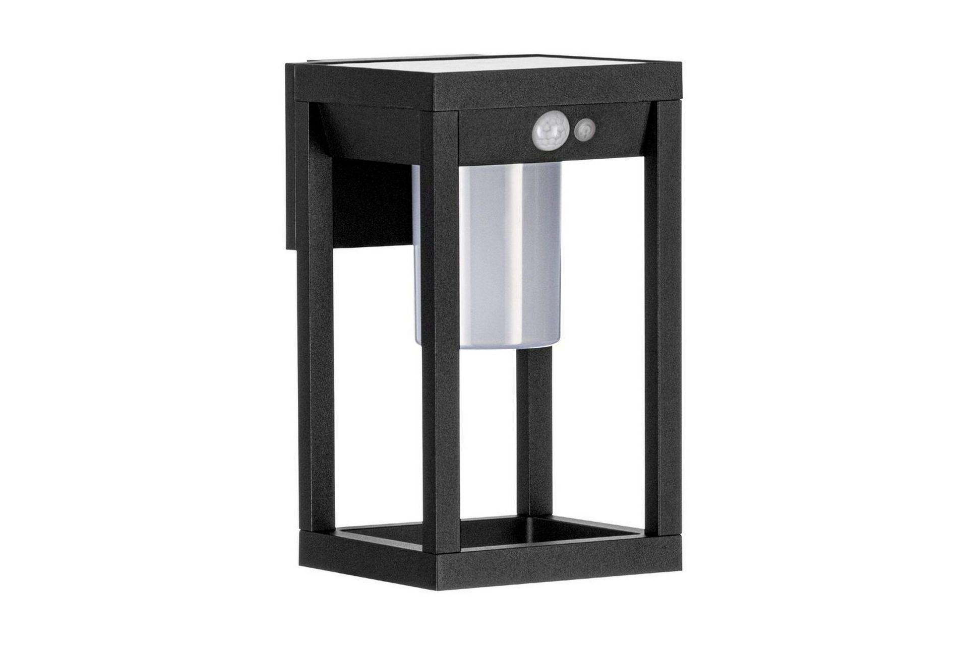 Eglo Vägglampa Utebelysning Eglo Martano med Sensor - Svart/Vit Solcellslampa & solcellsbelysning