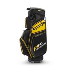 Powakaddy Edge Cart Bag 2025 Gunmetal/Yellow Trim