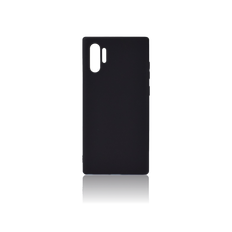 Samsung Galaxy Note 10 Plus Cover i sort mat TPU
